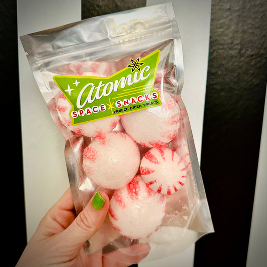 Freeze Dried Peppermint Bombs
